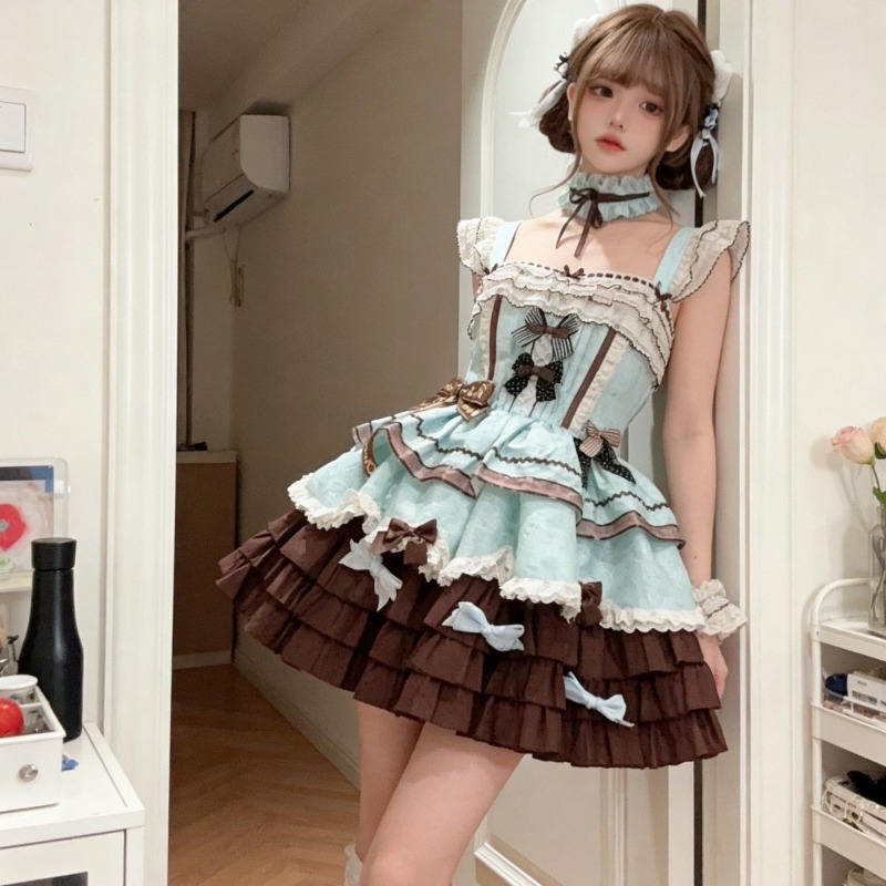 Süßes japanisches JK-Kleid-Set – Fly Line Bewertung und Preis